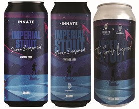 Innate The Snow Leopard Imperial Stout 3 x 440ml Vintage Bundle